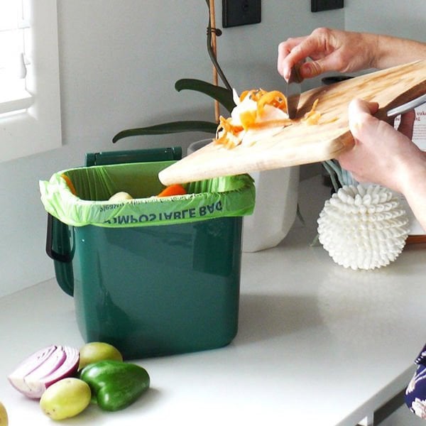 7L SOLID KITCHEN CADDY - YEŞİL