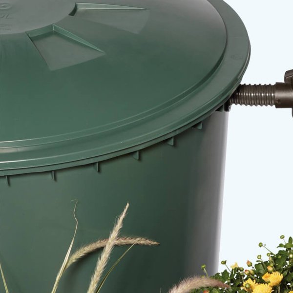 210L ROUND WATER BUTT