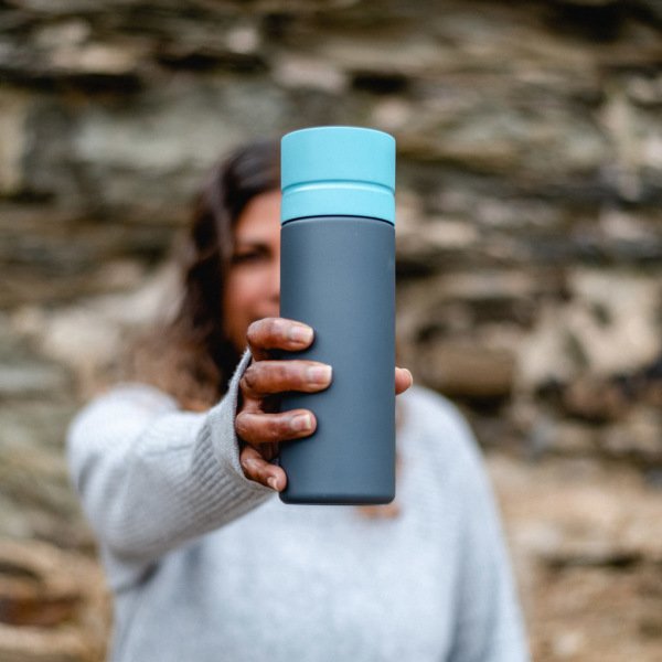 600ML ANTRASİT VE MAVİ