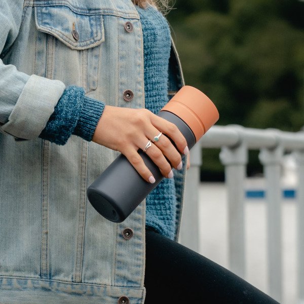 600ML ANTRASİT VE PORTAKAL