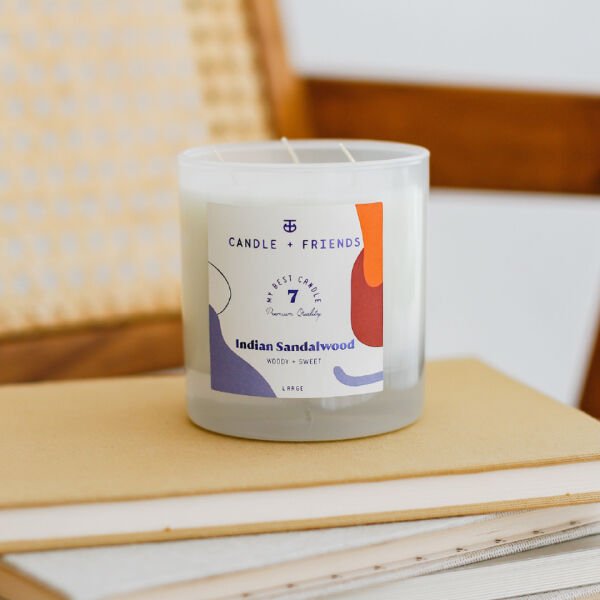 NO.7 INDIAN SANDALWOOD - LARGE