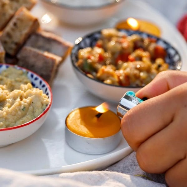 TEALIGHT MUM - 4 ADET